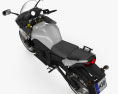 Yamaha FZ8 2013 Modelo 3D vista superior
