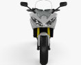 Yamaha FZ8 with HQ dashboard 2013 Modèle 3d vue frontale