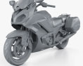 Yamaha FJR1300 ES 2013 Modèle 3d clay render
