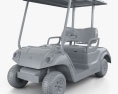 Yamaha Golf Car Fleet 2012 Modelo 3d argila render