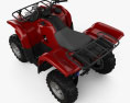 Yamaha Grizzly 700 2013 3D 모델  top view