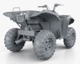 Yamaha Grizzly 700 2013 3D模型