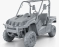 Yamaha Rhino 700 2013 3d model clay render