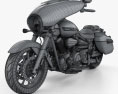Yamaha Stratoliner Deluxe 2013 3d model wire render