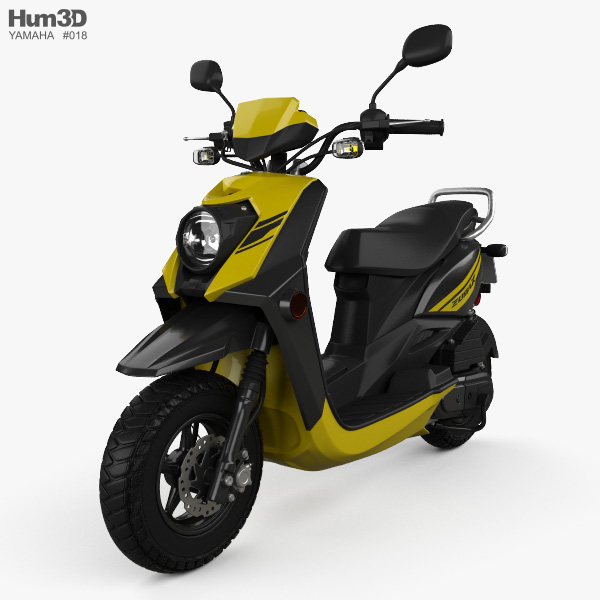 Yamaha Zuma 50 FX 2013 3D model