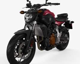 Yamaha MT-07 2015 Modèle 3D