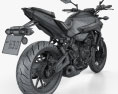 Yamaha MT-07 2015 3Dモデル