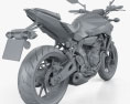 Yamaha MT-07 2015 3D-Modell