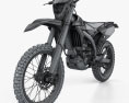 Yamaha WR250F 2015 3d model wire render