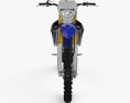 Yamaha WR250F 2015 3d model front view