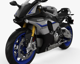 Yamaha YZF-R1M 2015 Modello 3D