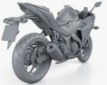 Yamaha YZF-R3 2015 Modello 3D