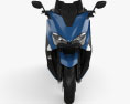 Yamaha TMAX 2017 3d model front view
