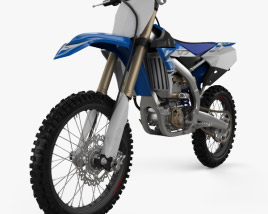 Yamaha YZ250F 2017 3D模型