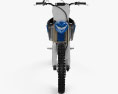 Yamaha YZ250F 2017 3d model front view