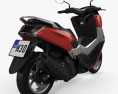Yamaha NMAX 160 ABS 2017 3d model back view
