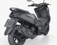 Yamaha NMAX 160 ABS 2017 3d model