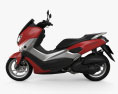 Yamaha NMAX 160 ABS 2017 3d model side view