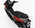 Yamaha NMAX 160 ABS 2017 3d model top view