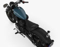 Yamaha Bolt 2016 3d model top view