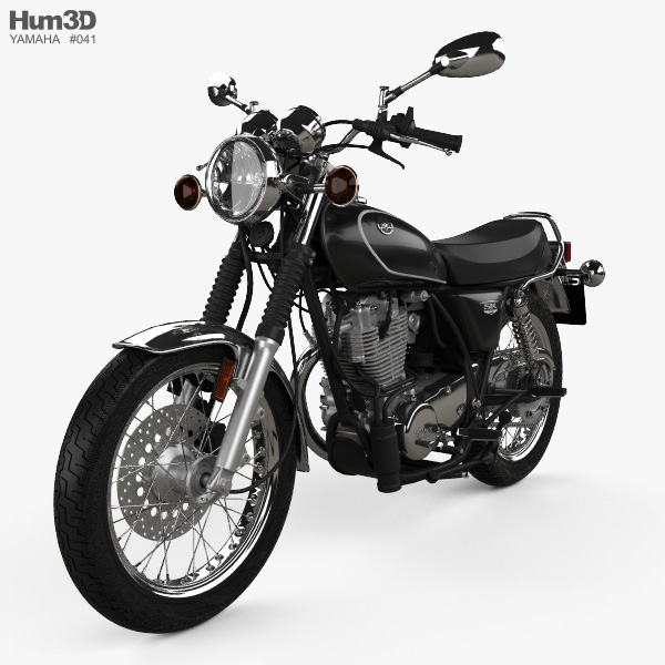 Yamaha SR400 2015 3D model