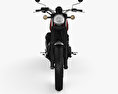 Yamaha SCR 950 2017 3d model front view