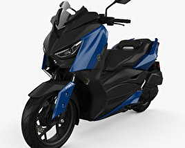 Yamaha X-MAX 300 2018 3Dモデル