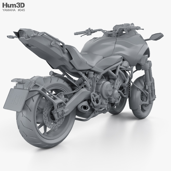 simbólico patio de recreo Leche Yamaha Niken 2018 Modelo 3D - Vehículos on Hum3D