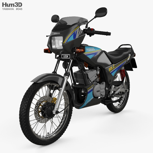 Yamaha RXZ-135 1997 3D model