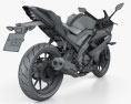 Yamaha R15 2020 3D模型