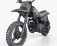 Yamaha PW50 2020 Modelo 3d wire render