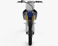 Yamaha YZ250F 2020 3d model front view