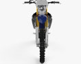 Yamaha WR450F 2016 3d model front view