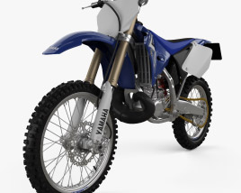 Yamaha YZ250 2008 3Dモデル