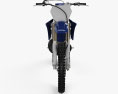 Yamaha YZ250 2008 3d model front view