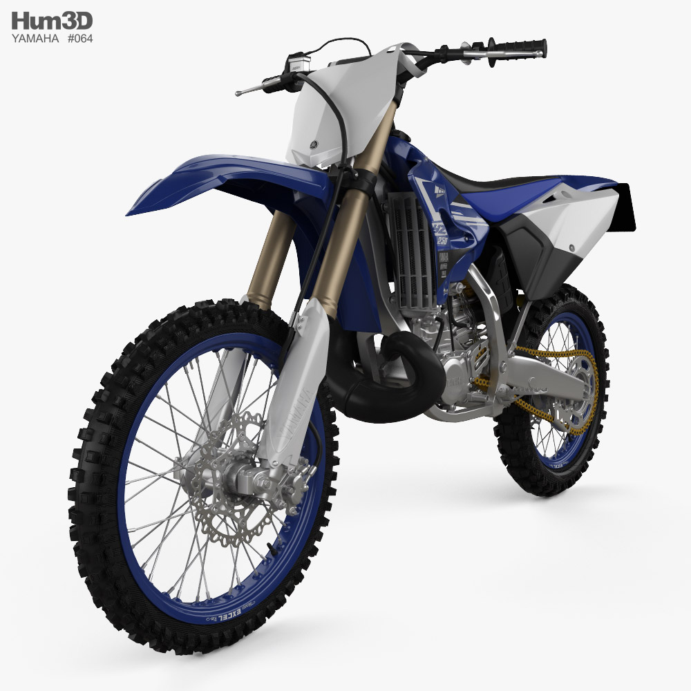 Yamaha YZ250 2020 3Dモデル