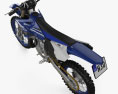 Yamaha YZ250 2020 3D 모델  top view