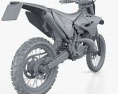 Yamaha YZ250 2020 3D 모델 