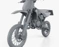 Yamaha YZ65 2019 Modèle 3d clay render
