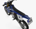 Yamaha YZ85 2015 3d model top view