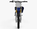 Yamaha YZ85 2015 3d model front view