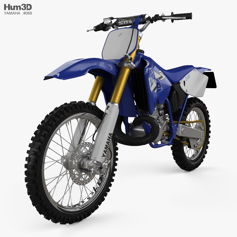 Yamaha YZ250 1998 Modèle 3D