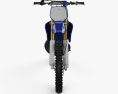 Yamaha YZ250 1998 3D模型 正面图