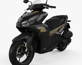 Yamaha Aerox 155 2021 3D模型