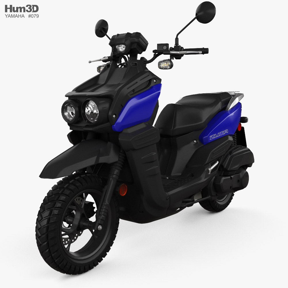 Yamaha Zuma 125 2022 3Dモデル