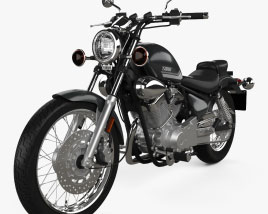 Yamaha V Star 250 2022 Modello 3D