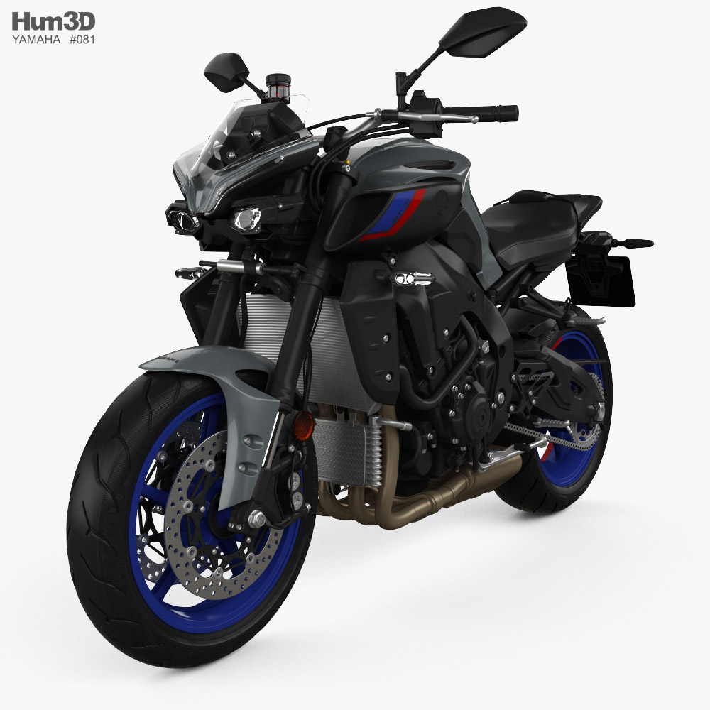 Yamaha MT 10 2022 3Dモデル