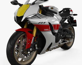 Yamaha YZF-R1 World GP 60th Anniversary Edition 2022 3D模型