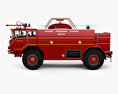 Yankee-Walter PLF 6000 Dry Powder 消防车 1972 3D模型 侧视图