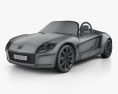 YES! Roadster 3.2 2014 Modello 3D wire render